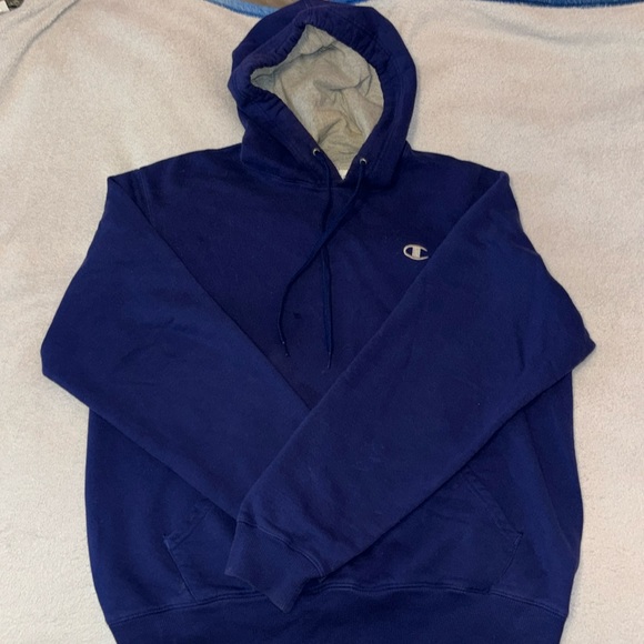 Royal Blue Champion Hoodie - Picture 2 of 8